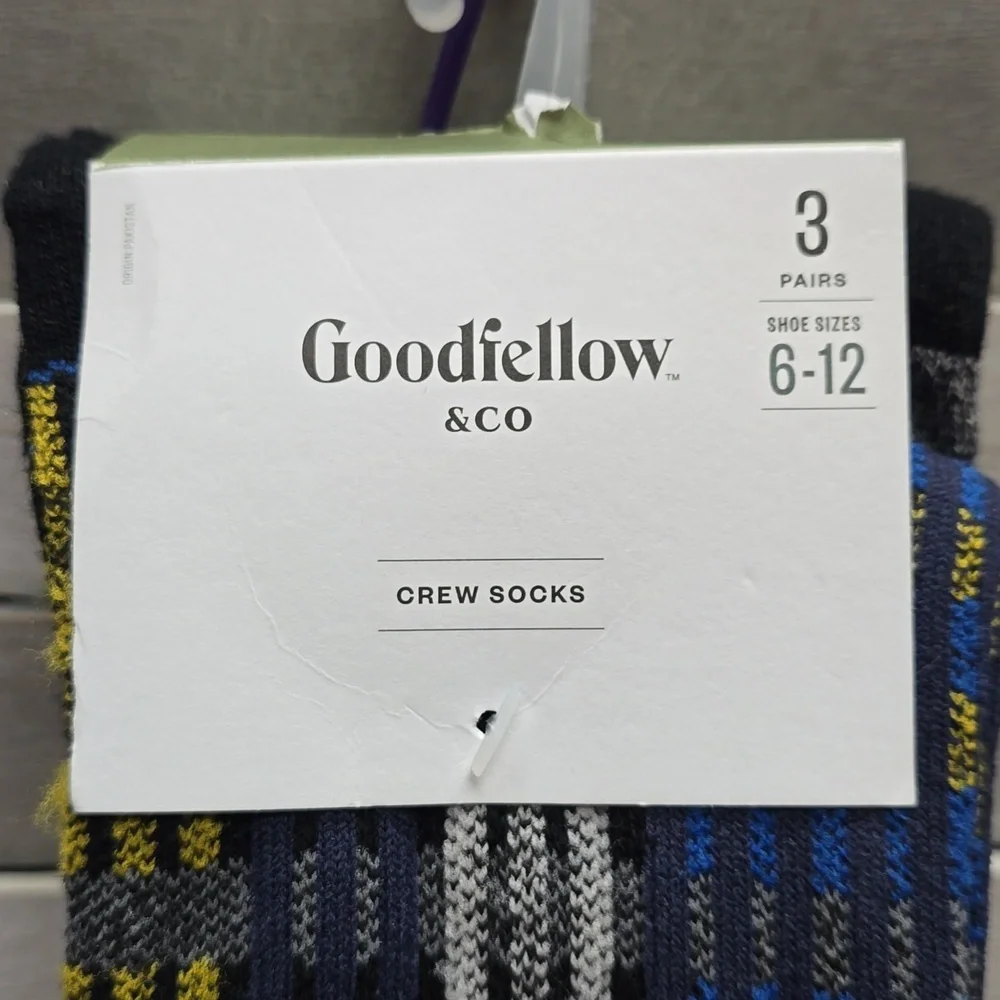 3-Pack Crew Socks | Goodfellow & Co. | 6-12